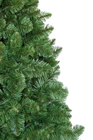 Detail stromčeka Umelý vianočný stromček Jedľa Kaukazská z klasického zeleného PVC ihličia
