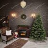 Umelý vianočný stromček 3D Borovica Himalájska, stromček má husté zelené ihličie