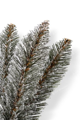 Detail vetvičky Umelý vianočný stromček Smrek Kryštálový