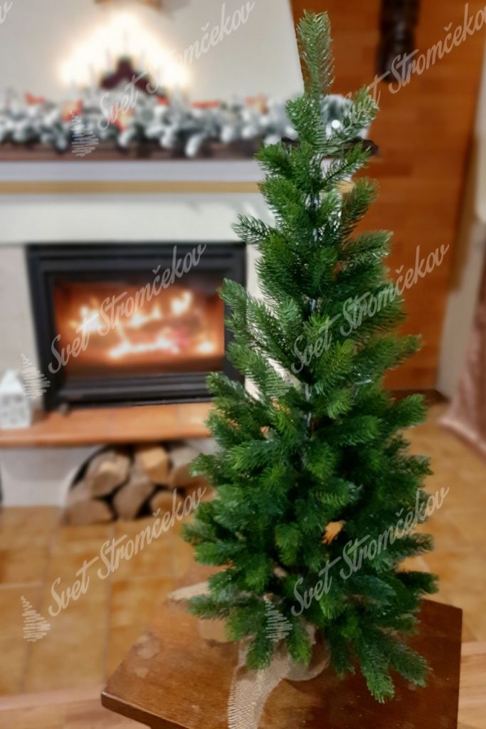 Umwlý vianočný stromček 3D mini smrek