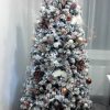 Ozdobený umelý vianočný stromček Borovica Biela