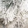 Umelý vianočný stromček Mini Borovica Zasnežená detail 2