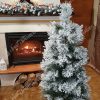 reálna fotka - umelý vianočný stromček Borovica Zasnežená