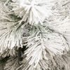 Umelý vianočný stromček Mini Borovica Zasnežená detail 1