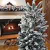 Umelý vianočný stromček mini Smrek Zasnežený