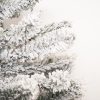 Umelý vianočný stromček Smrek Severský detail zasnežené vetvičky 3