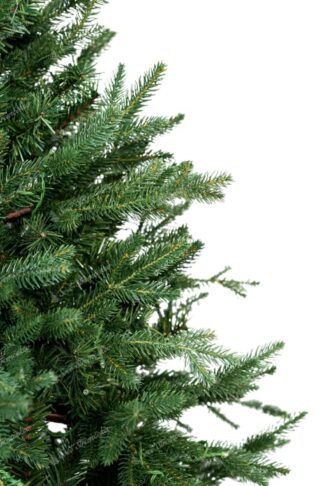 Detail stromčeka Umelý vianočný stromček 3D Smrek Horský s hustým zeleným ihličím