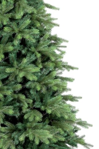 Detail stromčeka Umelý vianočný stromček 3D Smrek Škandinávsky s hustým zeleným ihličím