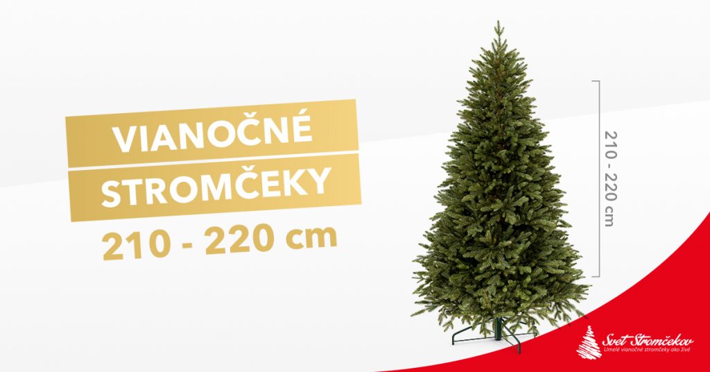 Vianočné stromčeky 210cm - 220cm