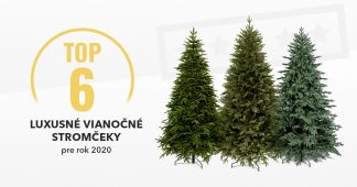 Luxusné vianočné stromčeky - TOP6 pre rok 2020