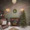 Umelý vianočný stromček 3D Smrek Úzky, stromček má husté zelené ihličie