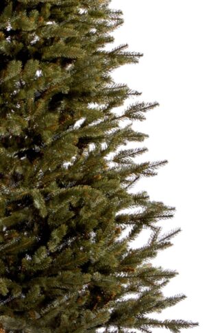 Detail stromčeka Umelý vianočný stromček 3D Smrek Úzky so zeleným ihličím