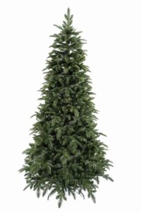 Umelý vianočný stromček 3D Jedľa Normandská, stromček má prirodzene zelené ihličie