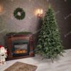Umelý vianočný stromček 3D Jedľa Normandská, stromček má husté ihličie prirodzene zelenej farby