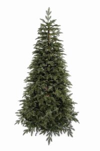 Umelý vianočný stromček FULL 3D Jedľa Normandská, stromček má husté zelené ihličie