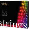 Farebné LED osvetlenie na stromček Twinkly strings multicolor 32m RGB 400LED