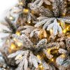 Vianočný stromček 3D Jedľa Sibírska s LED osvetlením detail ihličia