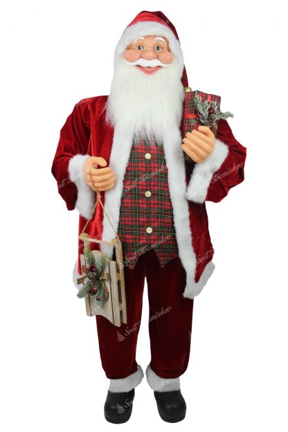 Dekorácia Santa Claus Tradičný 150cm