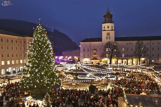 Vianočné trhy v Salzburgu