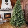 Umelý vianočný stromček FULL 3D Smrek Exkluzívny, stromček má husté zelené ihličie prirodzenej zelenej farby