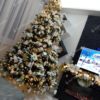 Umelý vianočný stromček 3D Jedľa Zasnežená 240cm