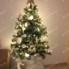 Umelý vianočný stromček v kvetináči 3D Jedľa Normandská 110cm