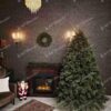 Vianočný stromček 3D Borovica Himalájska XL, stromček má husté zelené ihličie