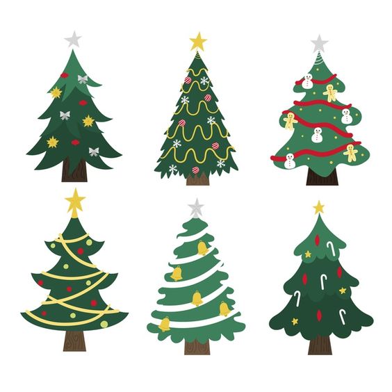 Ako nakresliť vianočný stromček