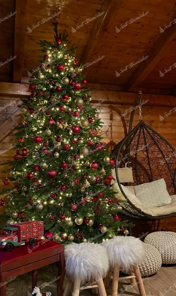 Umelý vianočný stromček 3D Smrek Horský 240cm 7miesto