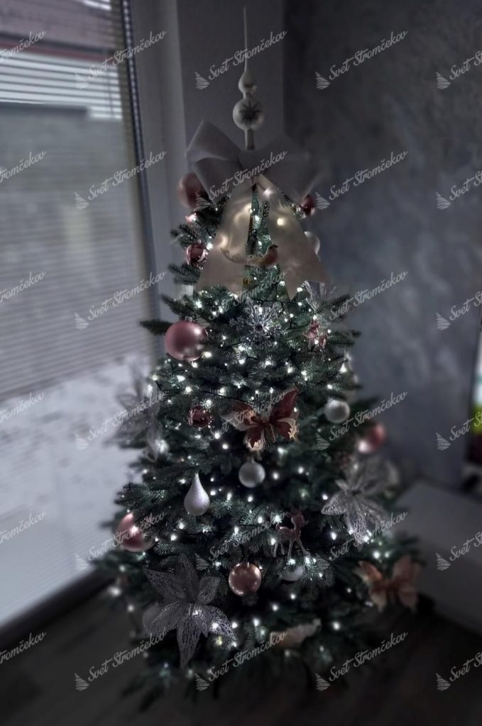 Umelý vianočný stromček 3D Smrek Ľadový 150cm 5miesto