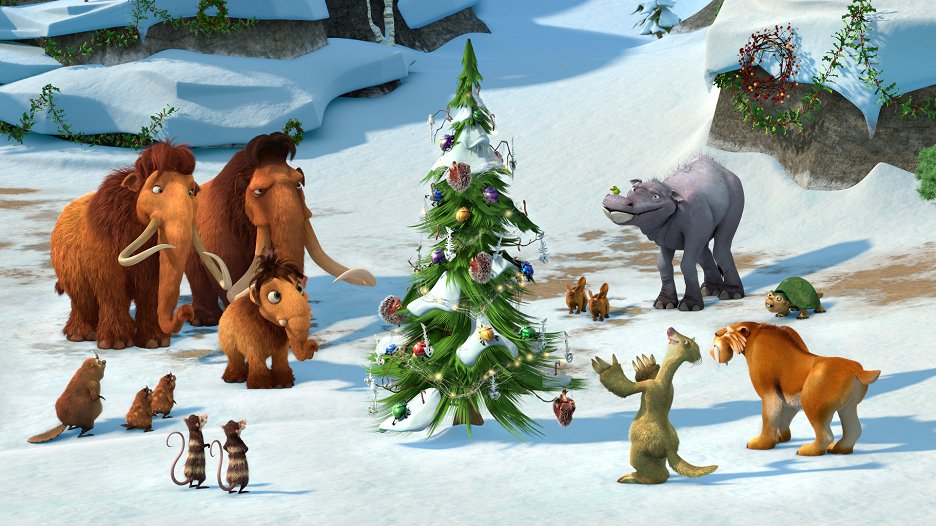 Vianočná rozprávka Doba Ľadová mamutie Vianoce