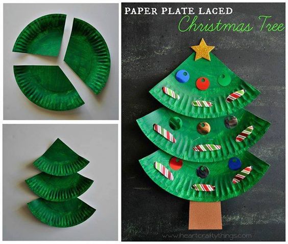 Vianočný stromček z papiera