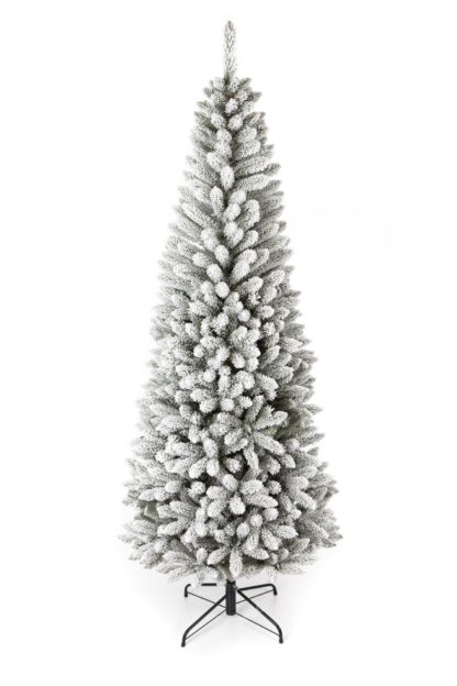 Umelý vianočný stromček Smrek Biely Úzky