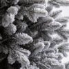 Vianočný stromček 3D Smrek Kráľovský Úzky s husti zasneženými, bielymi vetvičkami