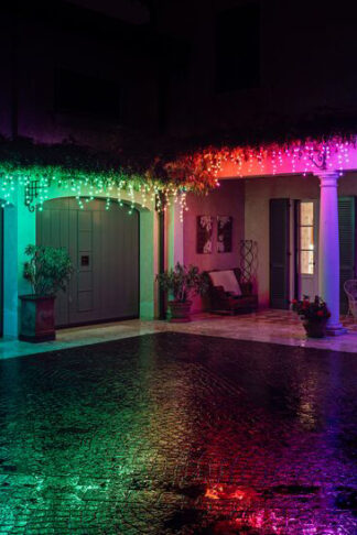 Komninované LED osvetlenie cencúle TWINKLY ICICLE 5m RGB-AWW 90LED