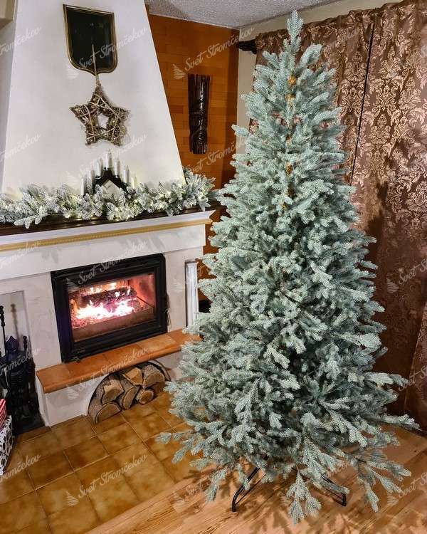 luxusný vianočný stromček FULL 3D Smrek Ľadový
