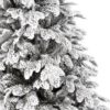 Vianočný stromček 3D Jedľa Biela detail ihličia