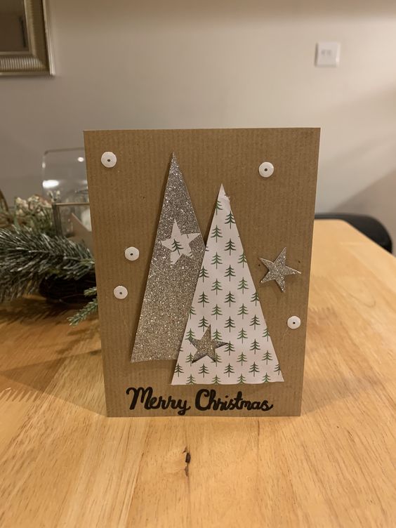 hand made vianočné pohľadnice