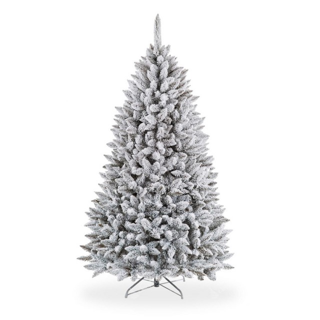 umelý vianočný stromček smrek biely