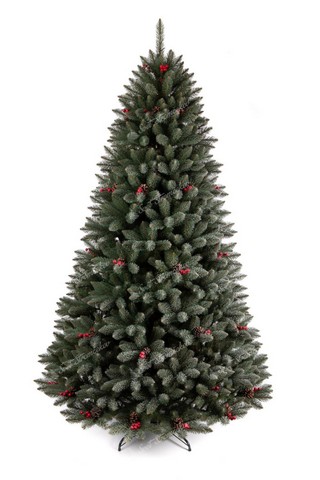 umelý vianočný stromček smrek kryštálový