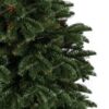 Detail stromčeka Vianočný stromček v kvetináči 3D Jedľa Pôvabná. Stromček je osadený v peknom kvetináči a má tmavozelené ihličie.