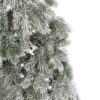 Detail stromčeka Umelý vianočný stromček FULL 3D Jedlička Jagavá. Stromček s husto zasneženými vetvičkami