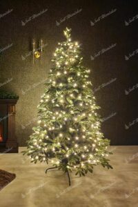 Vianočné osvetlenie na stromček LED teplá biela
