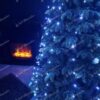 Vianočné osvetlenie na stromček NANO LED studená biela