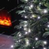 Vianočné osvetlenie na stromček studená biela