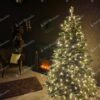 Vianočné osvetlenie na stromček teplá biela LED