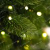 Vianočný stromček 100% 3D Mini Smrek s osvetlením, stromček má hustá svetlozelené ihličie a integrované osvetlenie