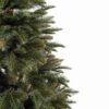Umelý vianočný stromček 3D Jedľa Normandská Úzka, stromček má husté zelené ihličie