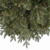 Umelý vianočný stromček 3D Jedľa Normandská Úzka, stromček má husté a prirodzene zelené ihličie