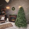 Umelý vianočný stromček 3D Jedľa Normandská XL, stromček má husté prirodzene zelené ihličie